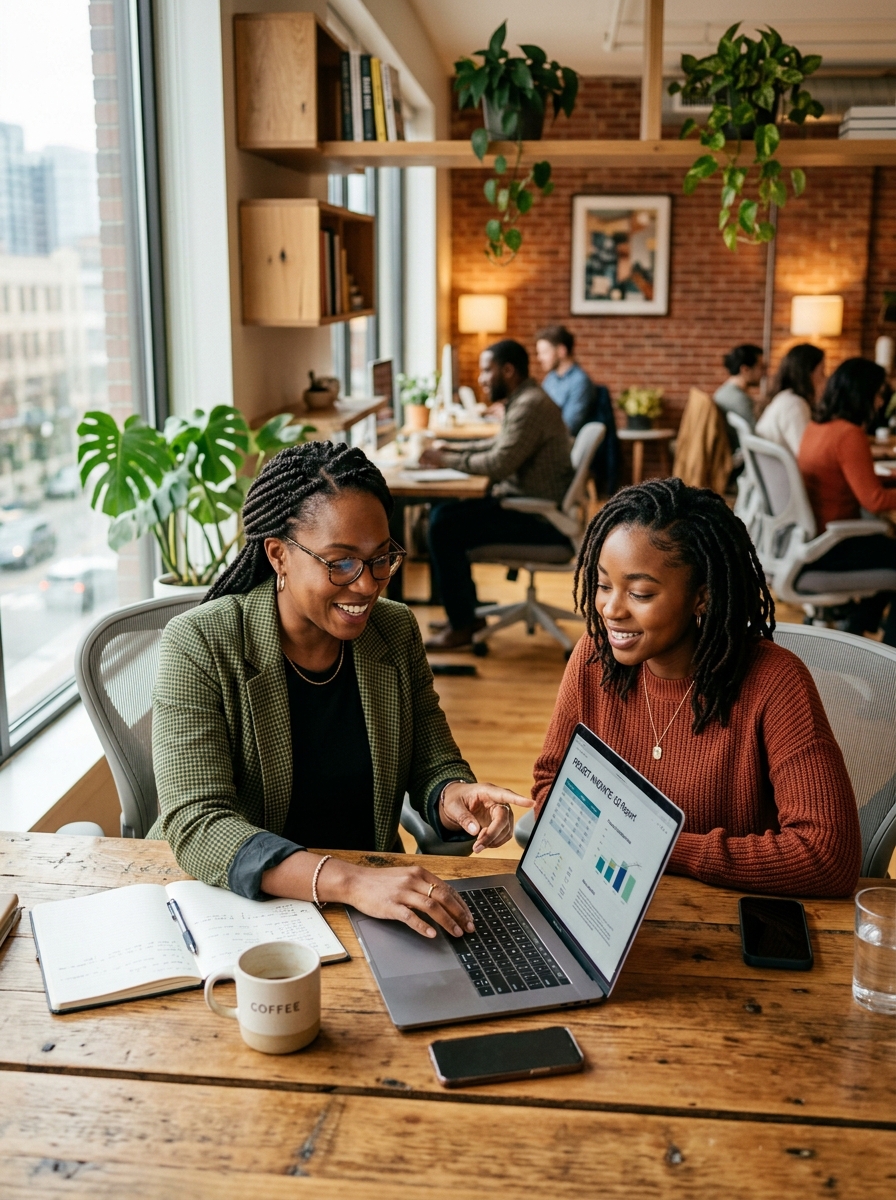 African women managing business